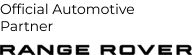 Range Rover - Official Automotive Partner